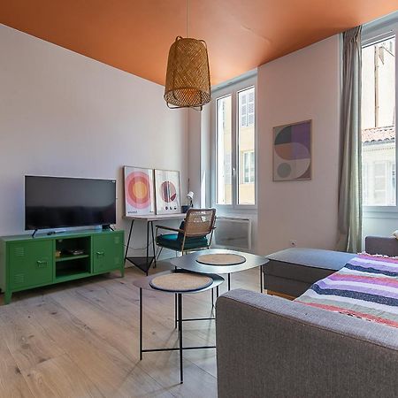 Appartement T2 Lumineux Avec Climatisation à Marseille Extérieur photo