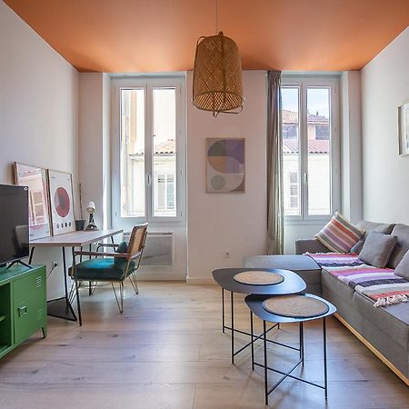 Appartement T2 Lumineux Avec Climatisation à Marseille Extérieur photo
