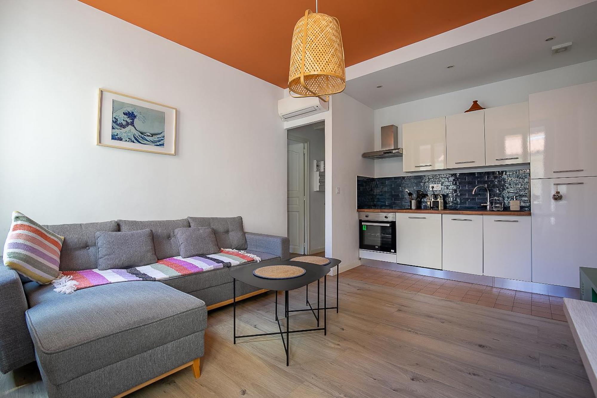 Appartement T2 Lumineux Avec Climatisation à Marseille Extérieur photo